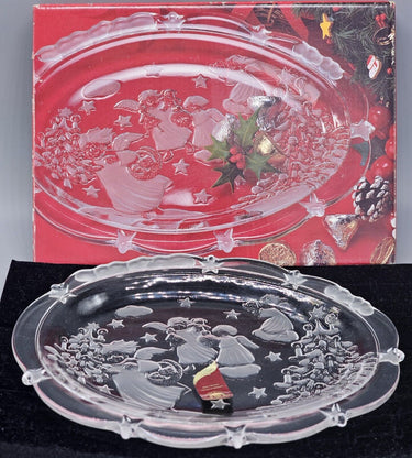 Original Waltherglas Christmas Season Oval Dish